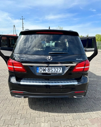 Mercedes-Benz GLS cena 199900 przebieg: 168272, rok produkcji 2017 z Wieluń małe 326